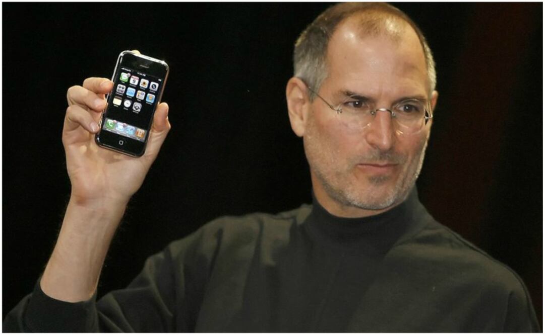 El primer iPhone fue presentado por Steve Jobs