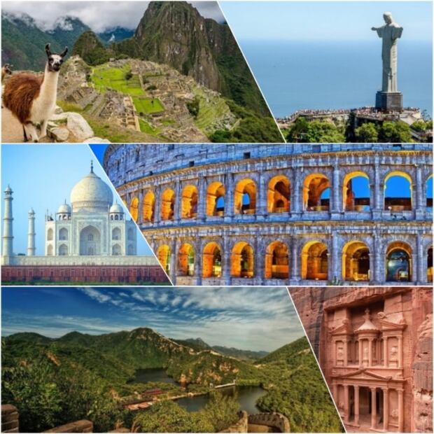 Conoce las 7 maravillas del mundo moderno sin salir de casa