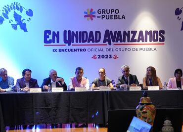 Sheinbaum se reúne con el Grupo Puebla para hablar del humanismo mexicano