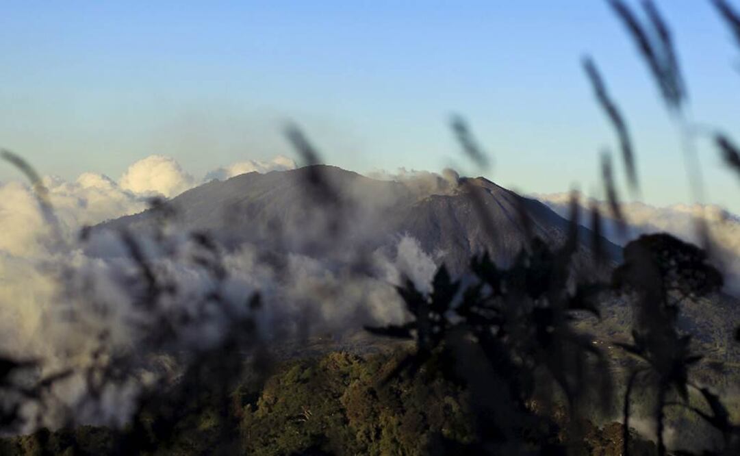 Los cuatro volcanes son del tipo caldera