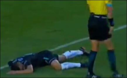 Miguel Samudio se convulsiona en el estadio Azul