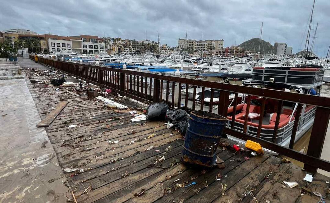 Bandas nubosas del Huracán Lorena afecta Baja California Sur (03/09/2025). Foto: Grace Gámez