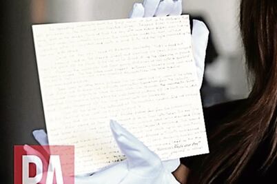 Roban manuscrito original de Harry Potter