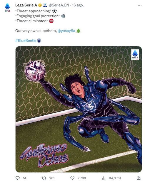 Tweet de la Serie A