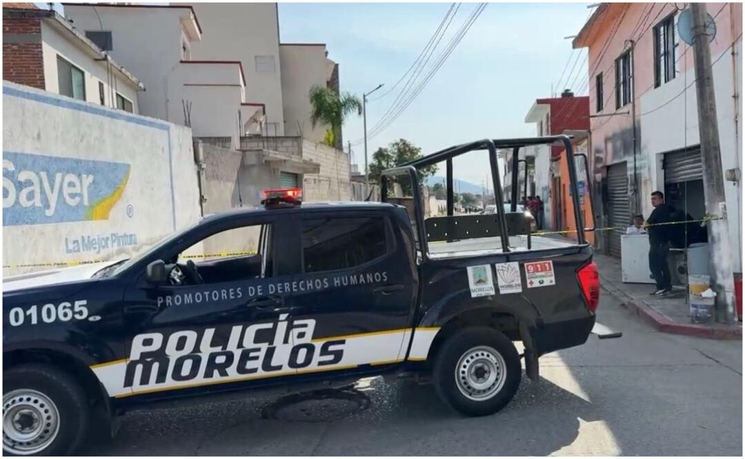 Las dos mujeres policías fueron identificadas como Yuridia Jazmín Álvarez Gómez y Jeseni Moso Neri, quienes murieron en calles de Jiutepec, Morelos, luego de ser baleadas en más de 20 ocasiones (16/01/2025). Foto: Especial