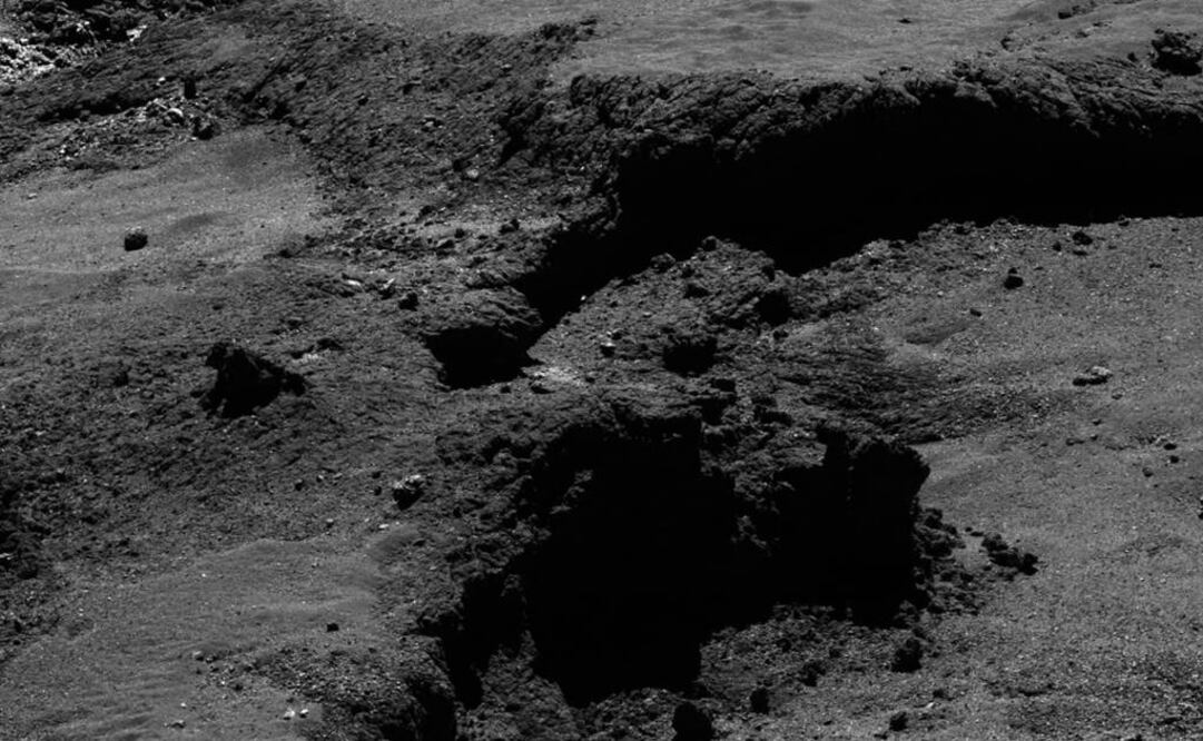 El hallazgo revive la hipótesis sobre la llegada de la vida a la Tierra por medio de asteroides y cometas cuando ésta aún se estaba enfriando tras su formación. (FOTO: ESA/Rosetta/MPS para OSIRIS Team)