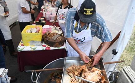 Realizan "Feria del Sabor Porcino" en la alcaldía Azcapotzalco; participan mas de 20 porcicultores