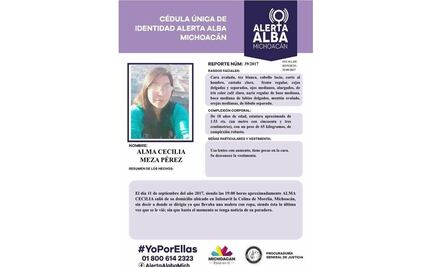 Suplica madre de joven desaparecida que apresuren averiguación en Michoacán