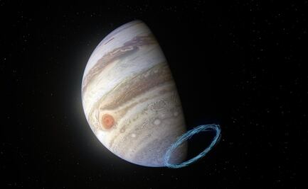 Potentes vientos de Júpiter llegan hasta los mil 450 kilómetros por hora