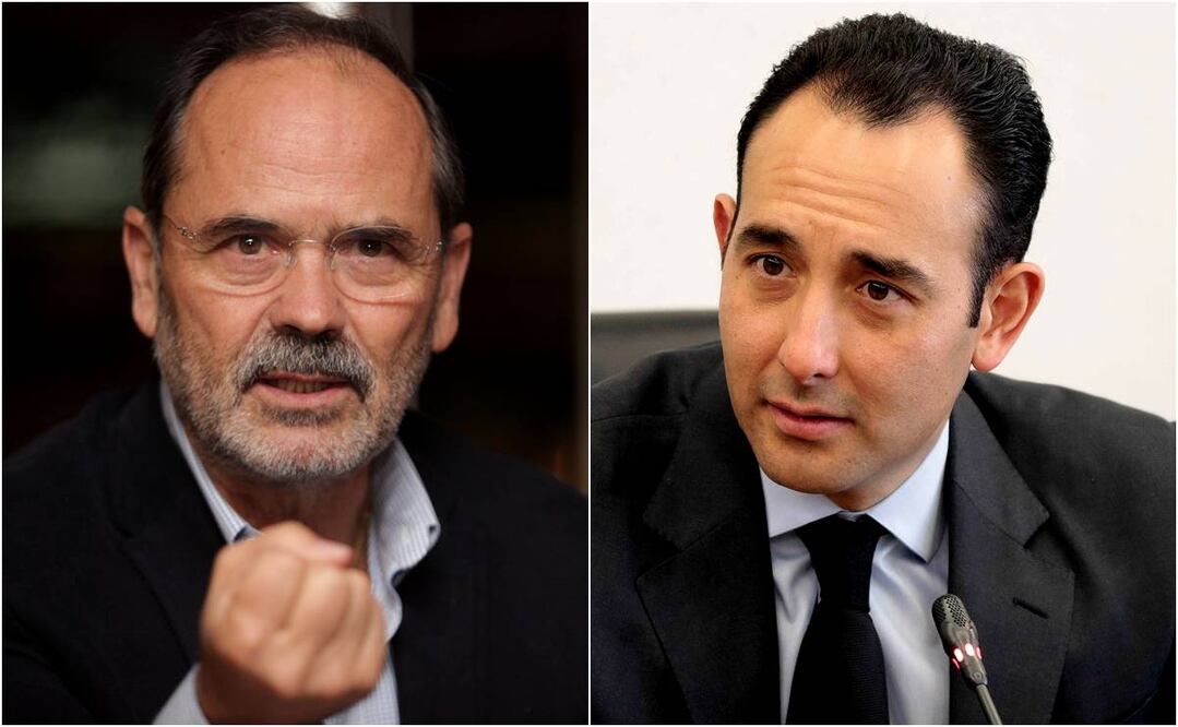 Gustavo Madero y Roberto Gil Zuarth. Foto: Archivo/EL UNIVERSAL