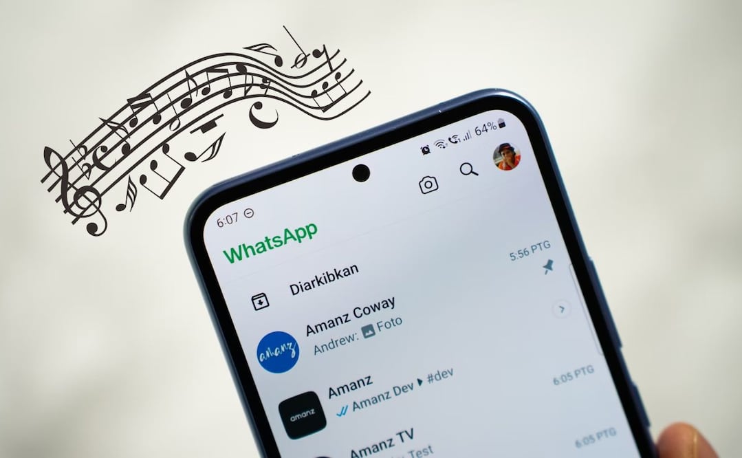 Música en los estados de WhatsApp. Imagen: Unsplash