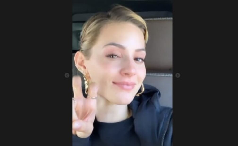 Mariana Rodríguez se corta el cabello como muestra de solidaridad hacia niño con cáncer 