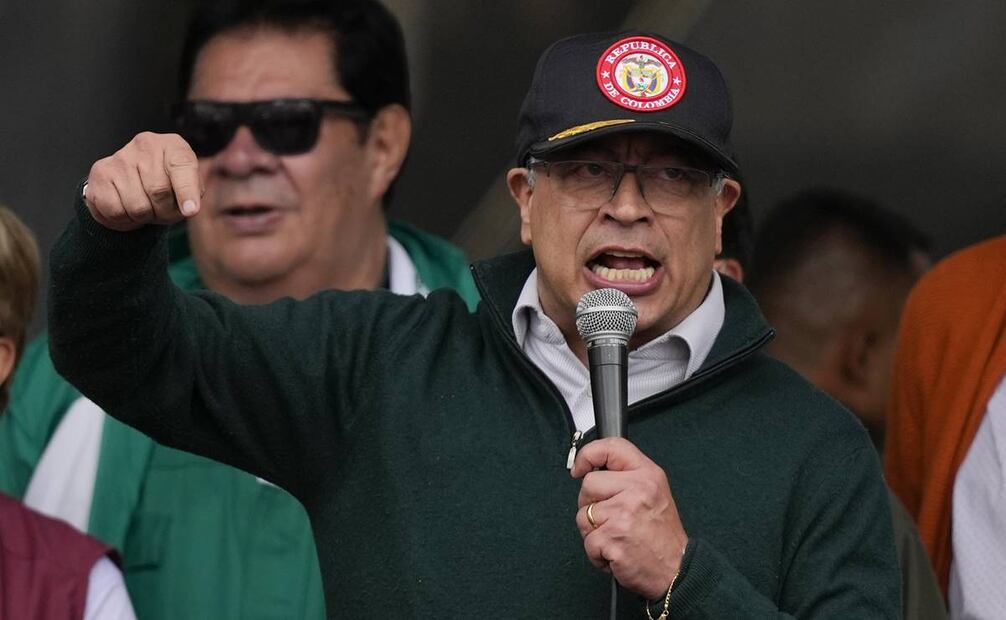 El presidente colombiano Gustavo Petro Foto: AP / Fernando Vergara