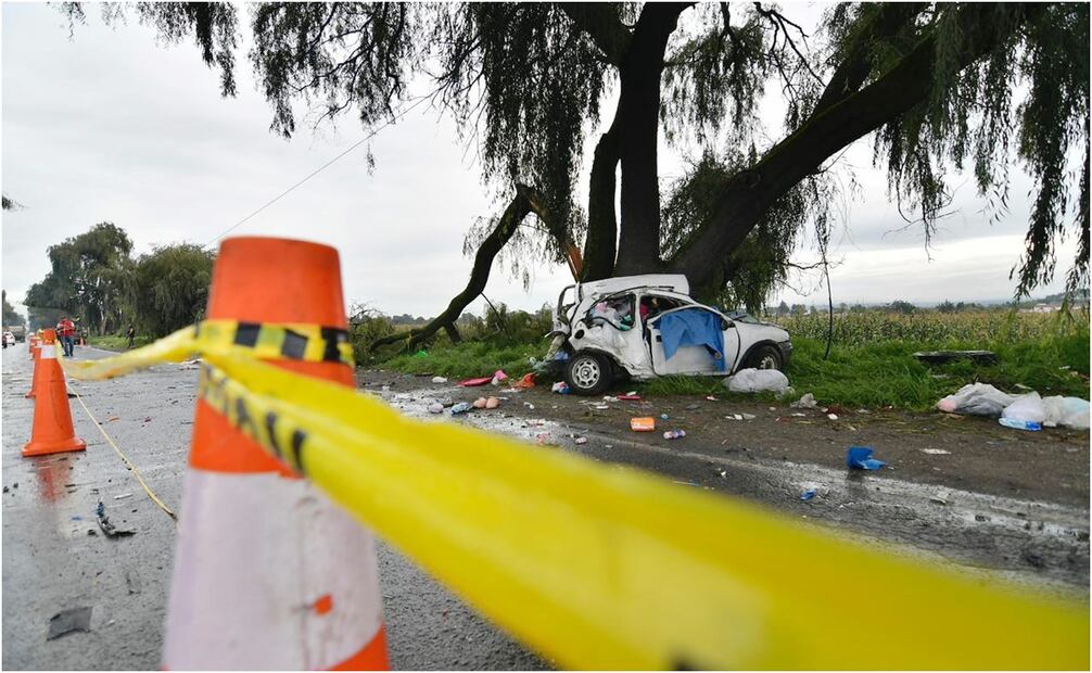 Accidente en Toluca. Foto: Arturo Hernández