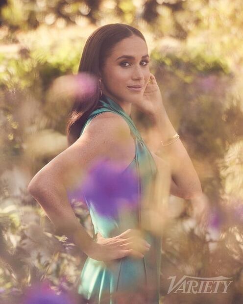 Meghan Markle deslumbra con sus looks en la revista Variety