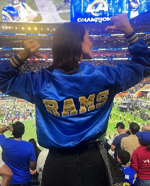 El look con el que Eiza González enamoró a todos en el Super Bowl 