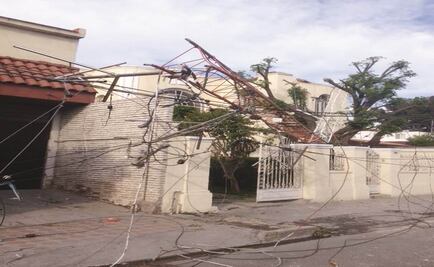 Azota tromba Saltillo; el saldo, dos muertos