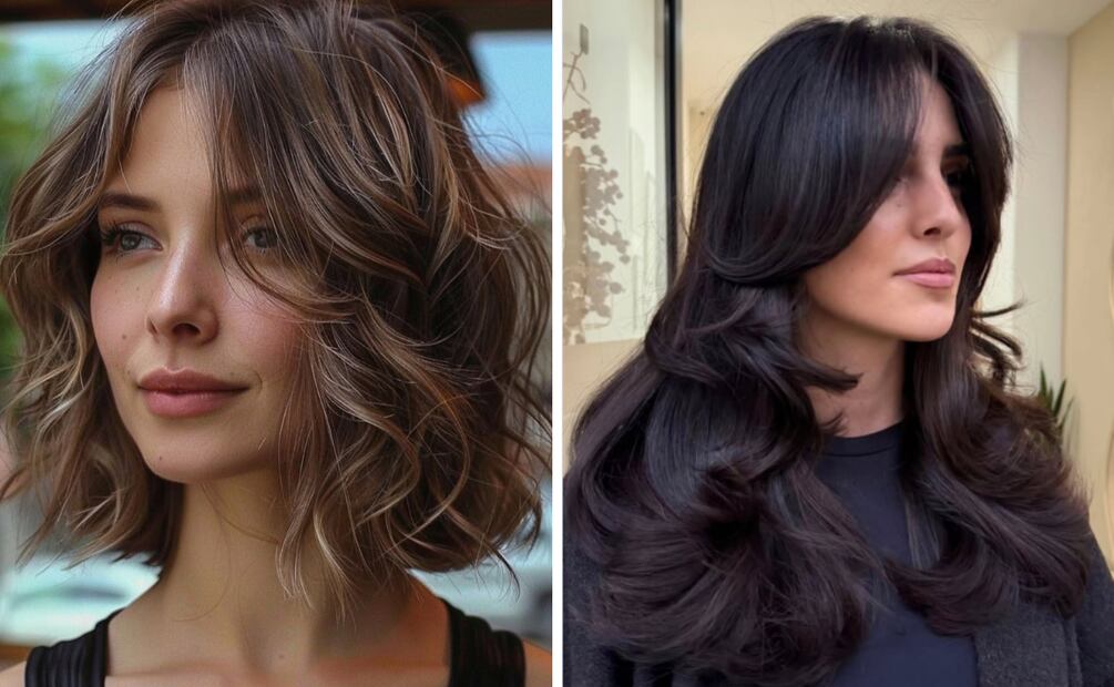La textura del cabello es determinante. Foto: Instagram @macspacuenca, @dicas_de_cabeloscampinas