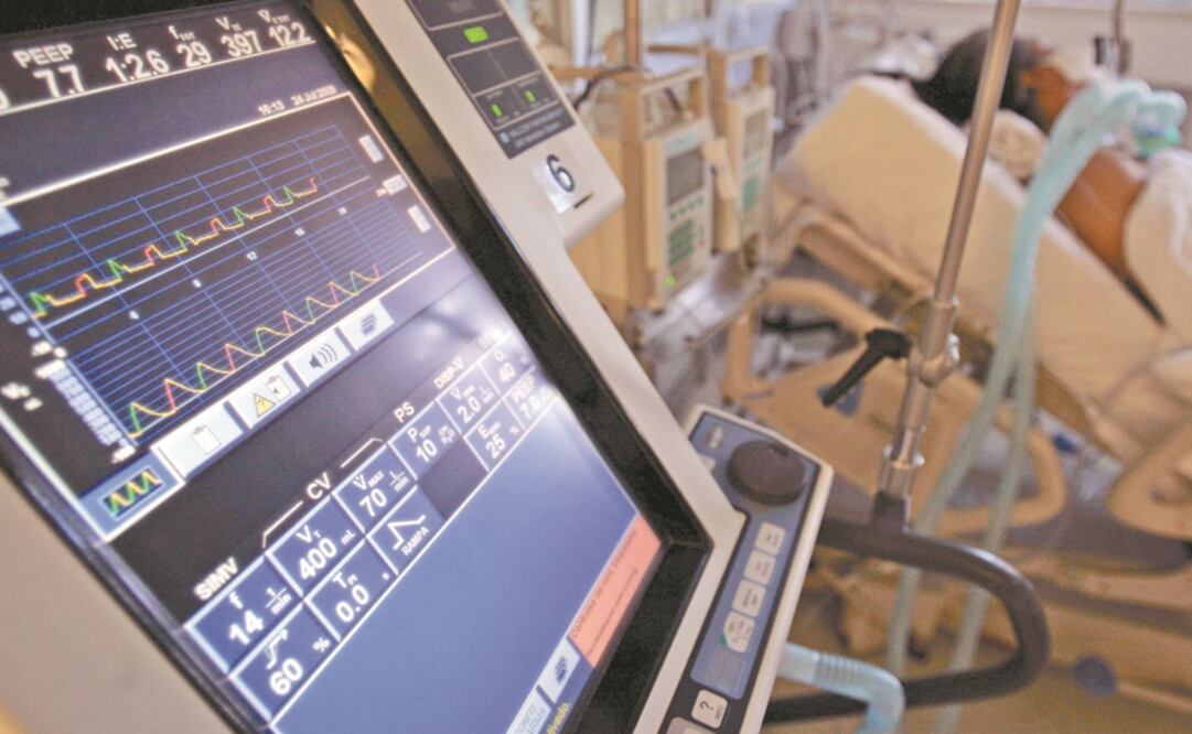 The IMSS in Hidalgo purchased 20 ventilators from Cyber Robotic Solutions - Photo: File Photo/EL UNIVERSAL