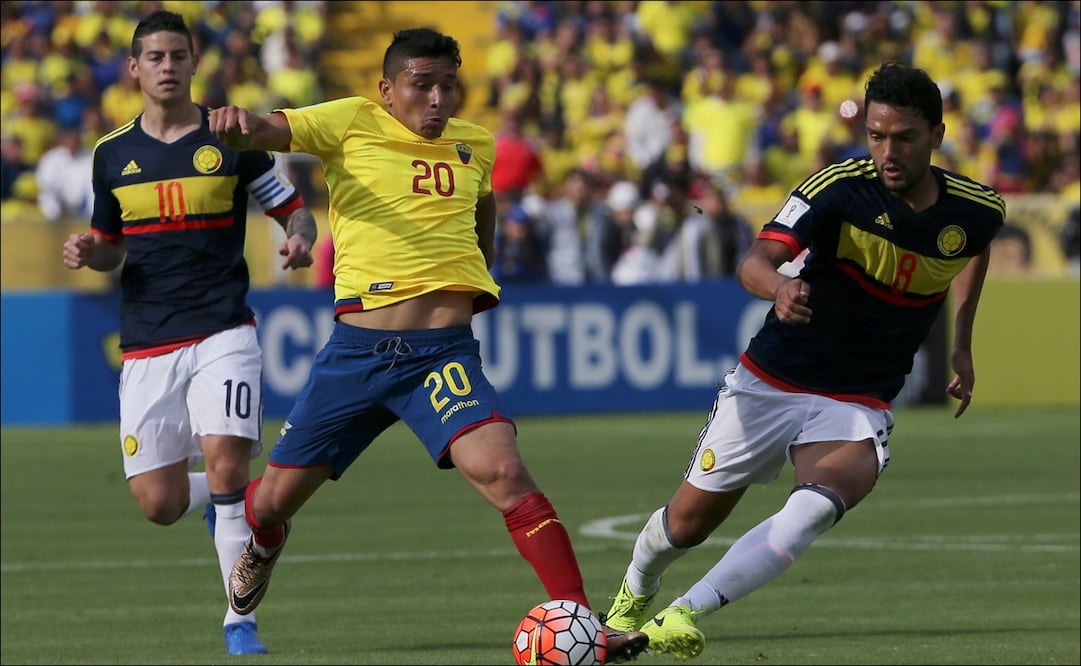 Mario Pineida en las Eliminatorias rumbo a Rusia 2018 / Foto: AP