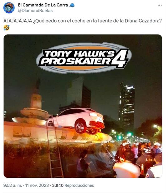 Meme Diana Cazadora. Foto: Captura de pantalla