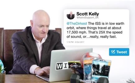 Ex astronauta de la NASA responde preguntas en Twitter