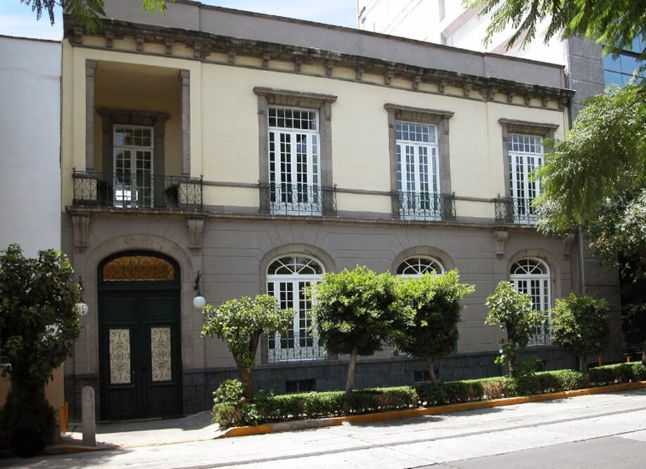 Vistas de la Academia Mexicana de la Lengua, ubicada en Liverpool número 76, en la colonia Juárez.
Foto: AML