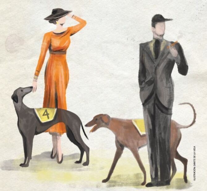 Las antiguas carreras de galgos en la colonia del Valle
