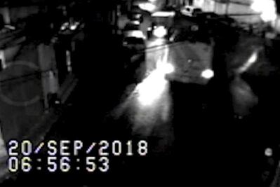 Así fue el momento del choque de autobús en GAM