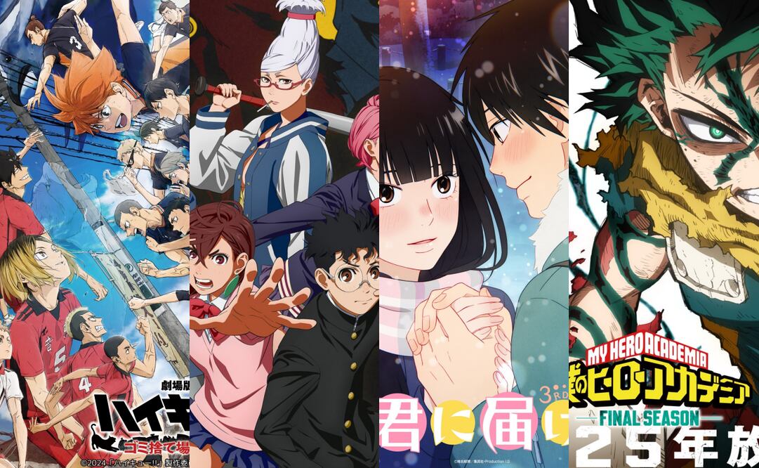 Esta es la lista de los animes más populares de 2024. (20/12/24) Fotos: X