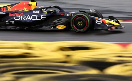 Checo Pérez largará segundo el domingo en el GP de Bélgica