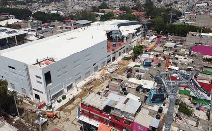 Listo el mercado Quetzalcóatl, que estará en una estación de la Línea 2 del Cablebús en Iztapalapa