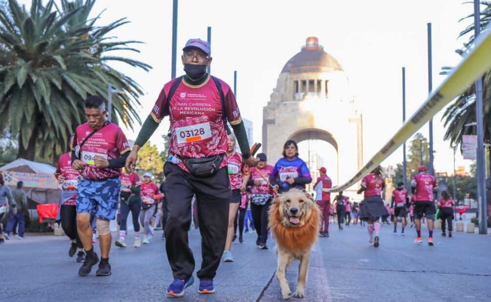 La carrera contó con diversas categorías para personas con hasta más de 70 años (24/11/2024). Foto: Especial