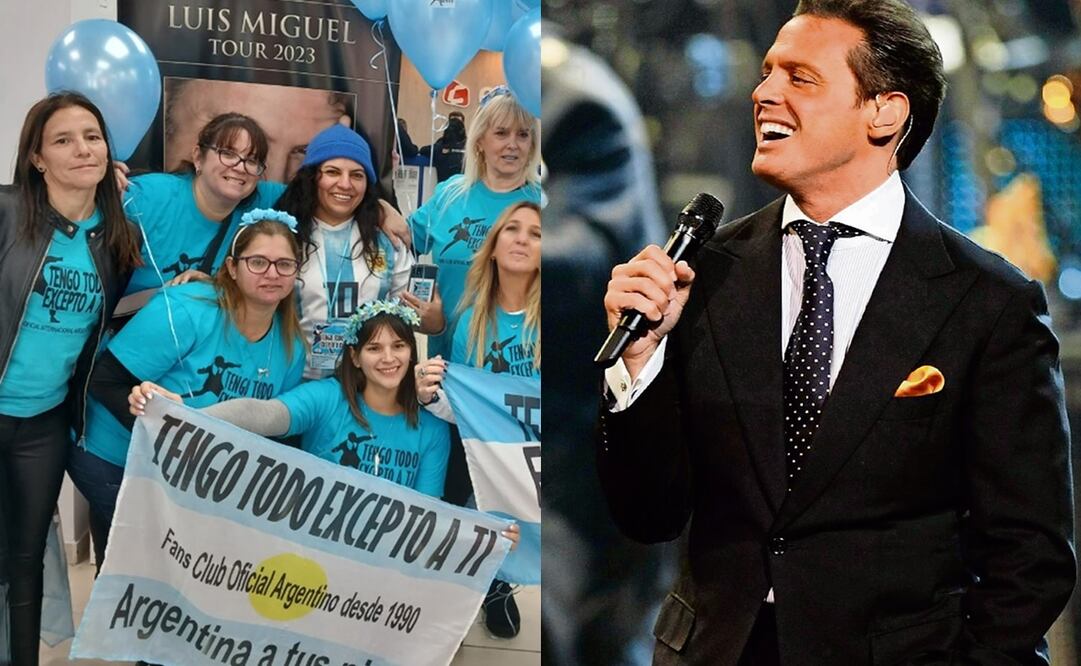 Luis Miguel ofrecerá su primer concierto, del "Luis Miguel Tour 2023", en Buenos Aires, Argentina este jueves 3 de agosto.
Fotos: Twitter y archivo
