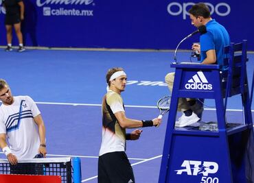 La ATP impone multa millonaria a Alexander Zverev tras lo sucedido en el Abierto de Acapulco