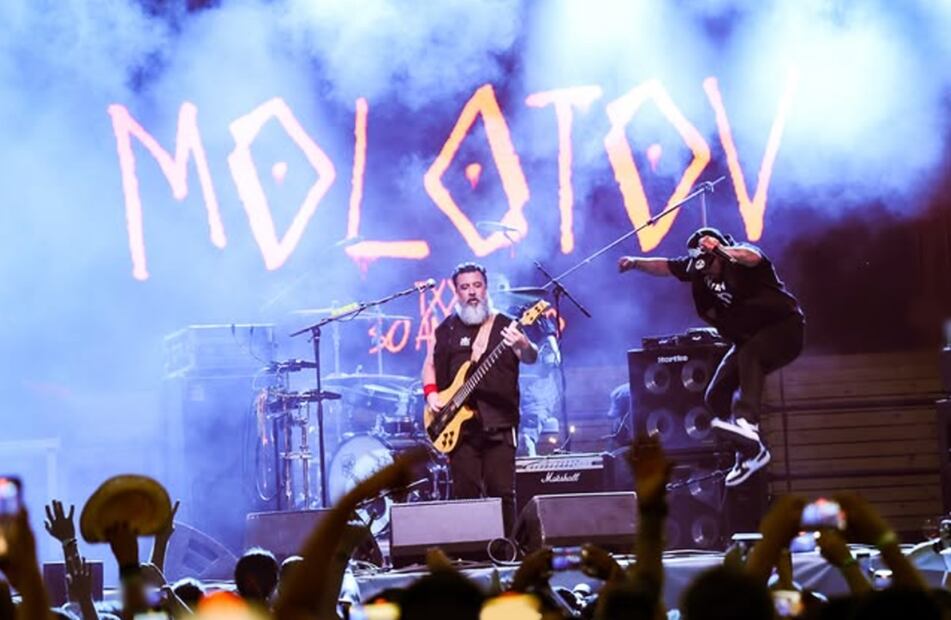 Molotov está celebrando su 30° aniversario con una gira mundial.
Foto: Instagram, vía @molotovbanda