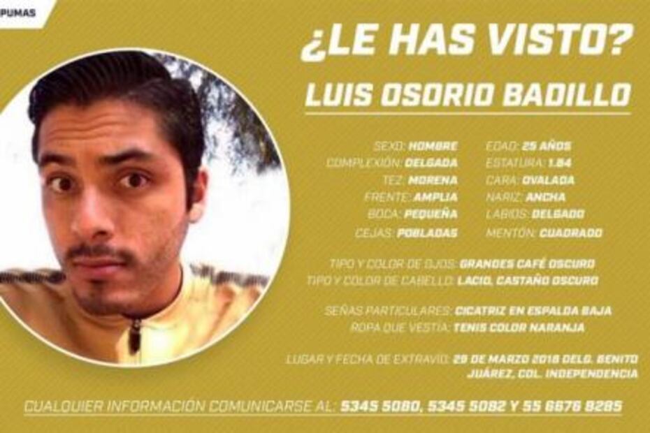 Localizan a integrante del cuerpo médico de Pumas que estaba desaparecido