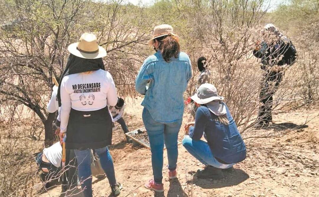 Madres buscadoras. Foto: EL UNIVERSAL