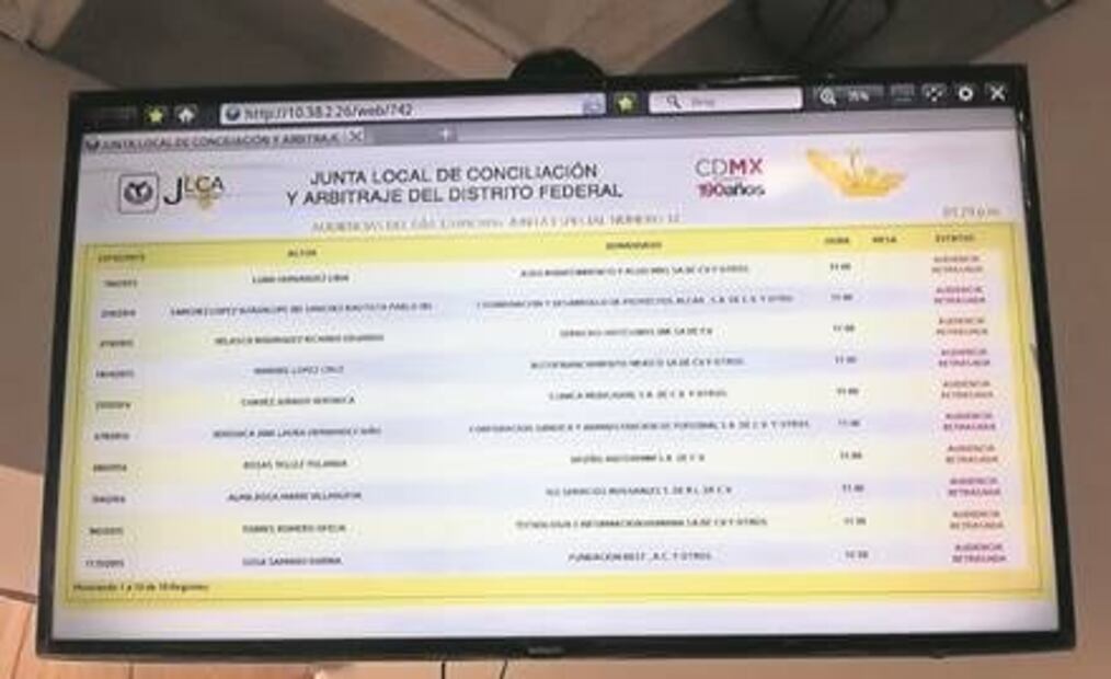 Por falta de fondos, en ruinas justicia laboral