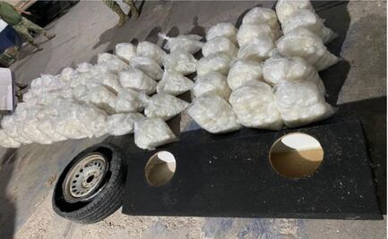 Decomisan más de media tonelada de metanfetamina en la comunidad yaqui de Vícam, Sonora; no se reportan detenidos