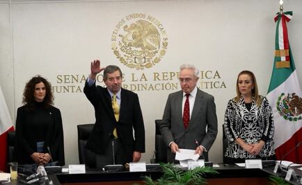 Inicia comparecencia de Juan Ramón de la Fuente ante comisión del Senado 