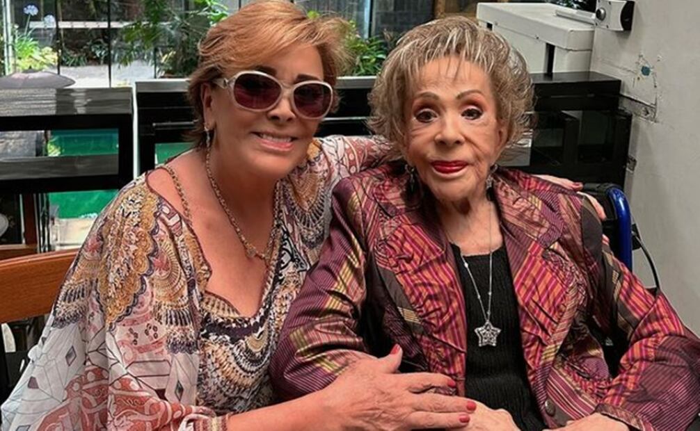 Sylvia Pasquel asegura que su madre Silvia Pinal se siente bien y ya quiere regresar salir del hospital y regresar a su casa.