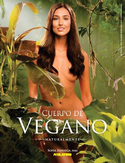 Actriz de "Club de Cuervos" muestra su "cuerpo vegano" desnudo 