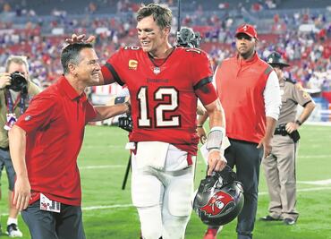 Triunfo para los Buccaneers y récord para Brady