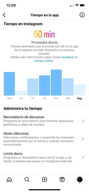 Instagram. Foto: Captura de pantalla