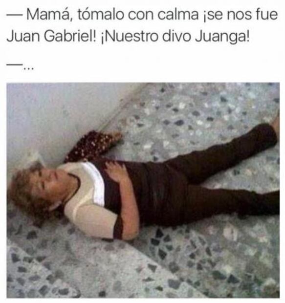 Los memes de Juan Gabriel