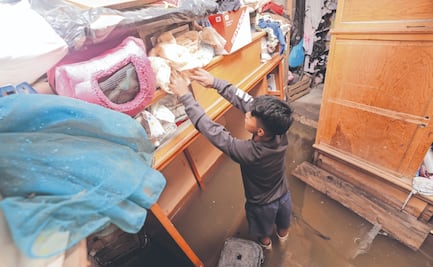 Lluvia les echa a perder negocio en Chalco; mexiquenses amanecieron entre lodo y basura  