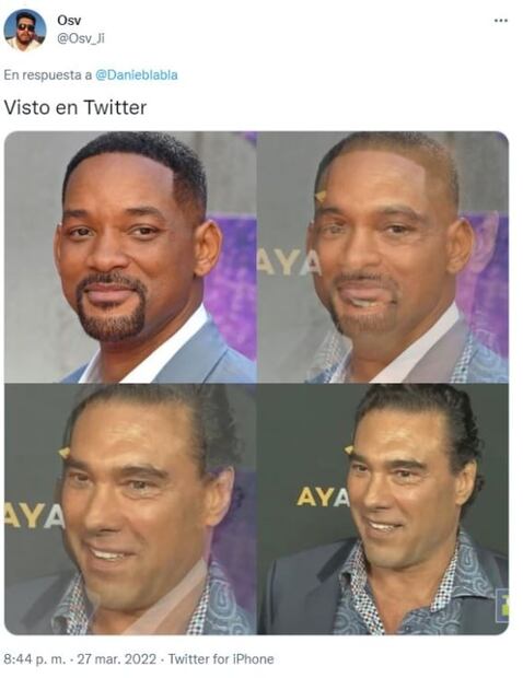 Will Smith y la bofetada a Chris Rock y el bautizo de La Eeb como Gasparín, entre los memes de la semana 