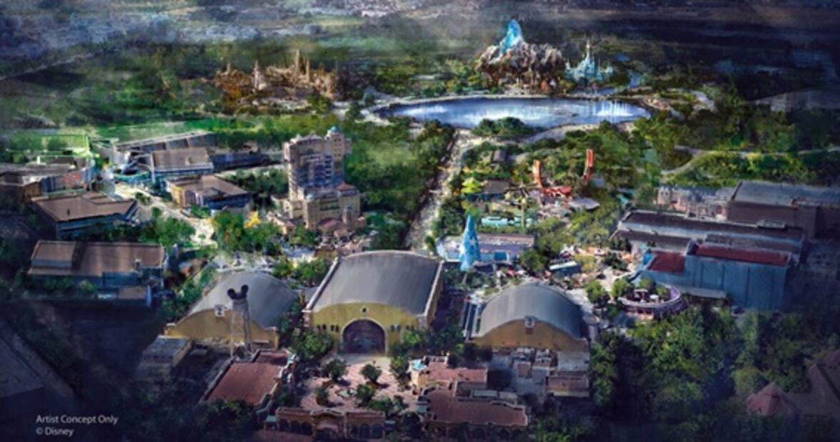 Así se vería la nueva atracción de Frozen en Disneyland París