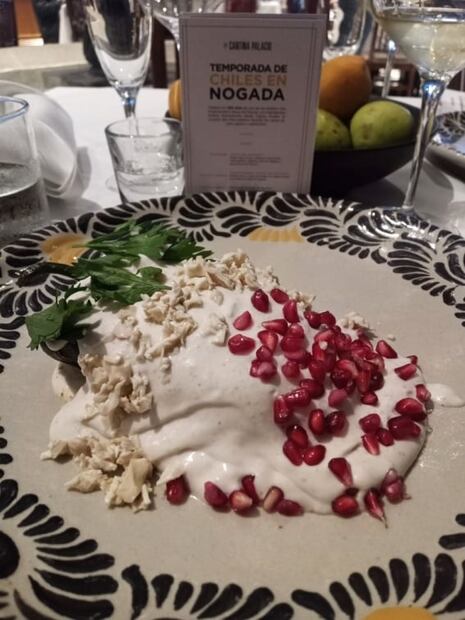 Ruta en CDMX para comer chiles en nogada en el 2021